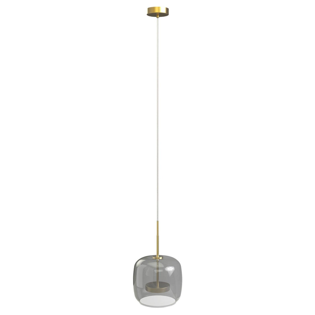 MOD LED Pendant Light Smock & Gold - MPLS005SMK