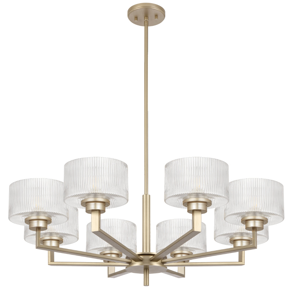 Moreno II 8 Light Pendant Antique Silver - MORENO2 PE8-AS