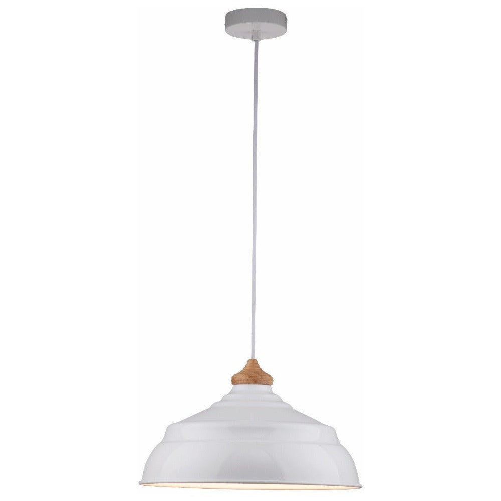 Buy Pendant Lights Australia Marley Pendant Light Gloss White - MP0931WHT