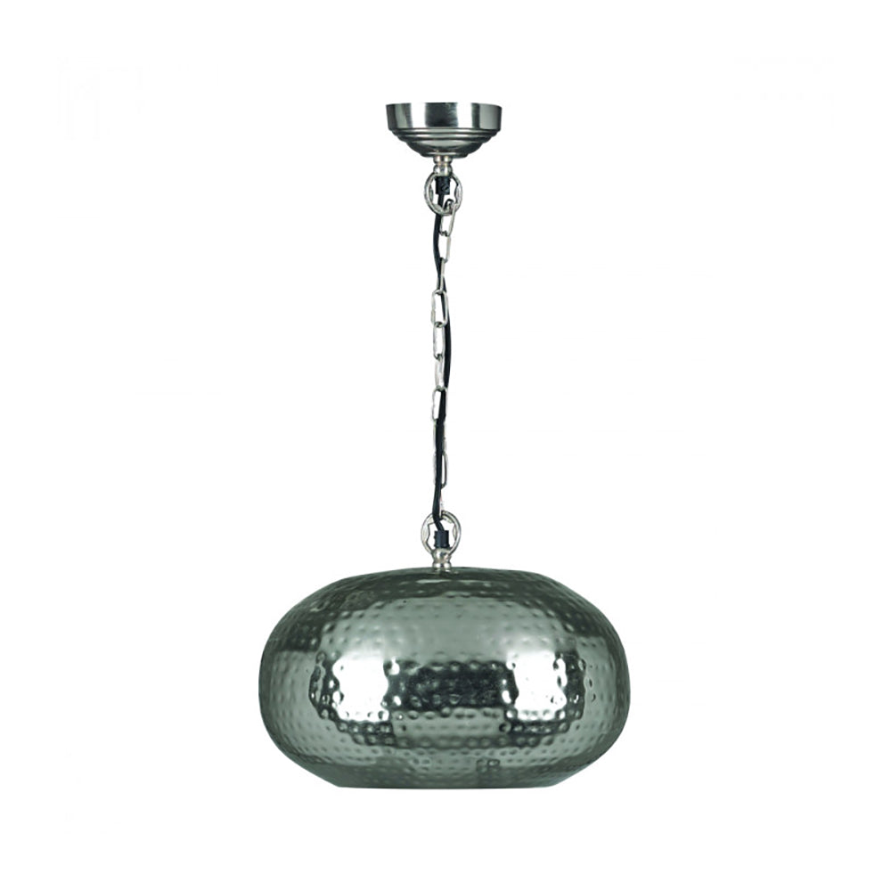 Buy Pendant Lights Australia Orb Adra Pendant Light Silver / Grey Metal - MS320-NI