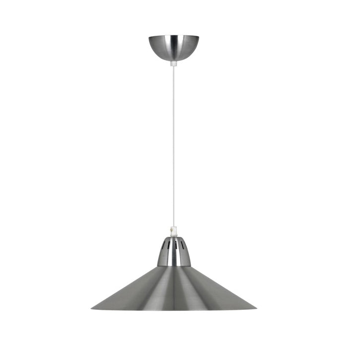 Tapered Pendant Light W350mm Silver / Grey - MS335-BA