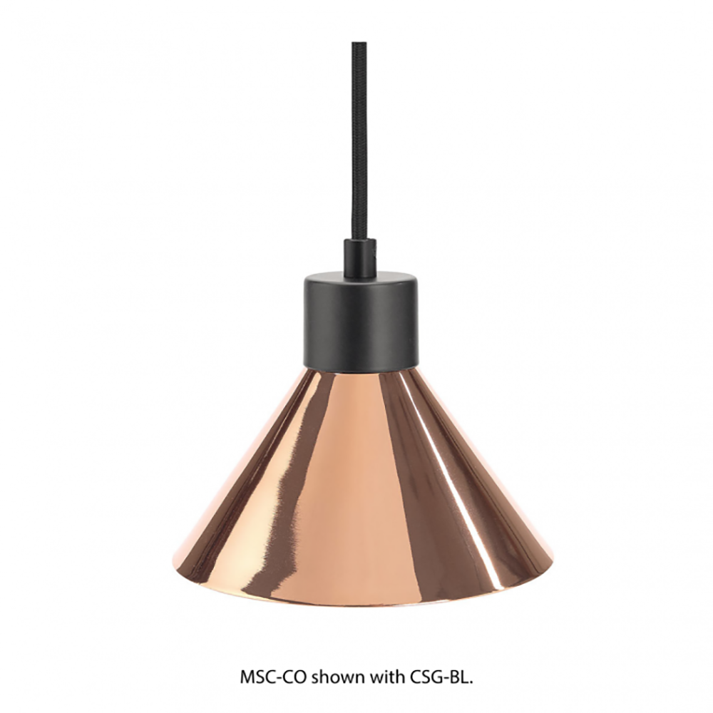 Buy Lamp Shades Australia Cone Lamp Shade Copper Metal - MSC-CO