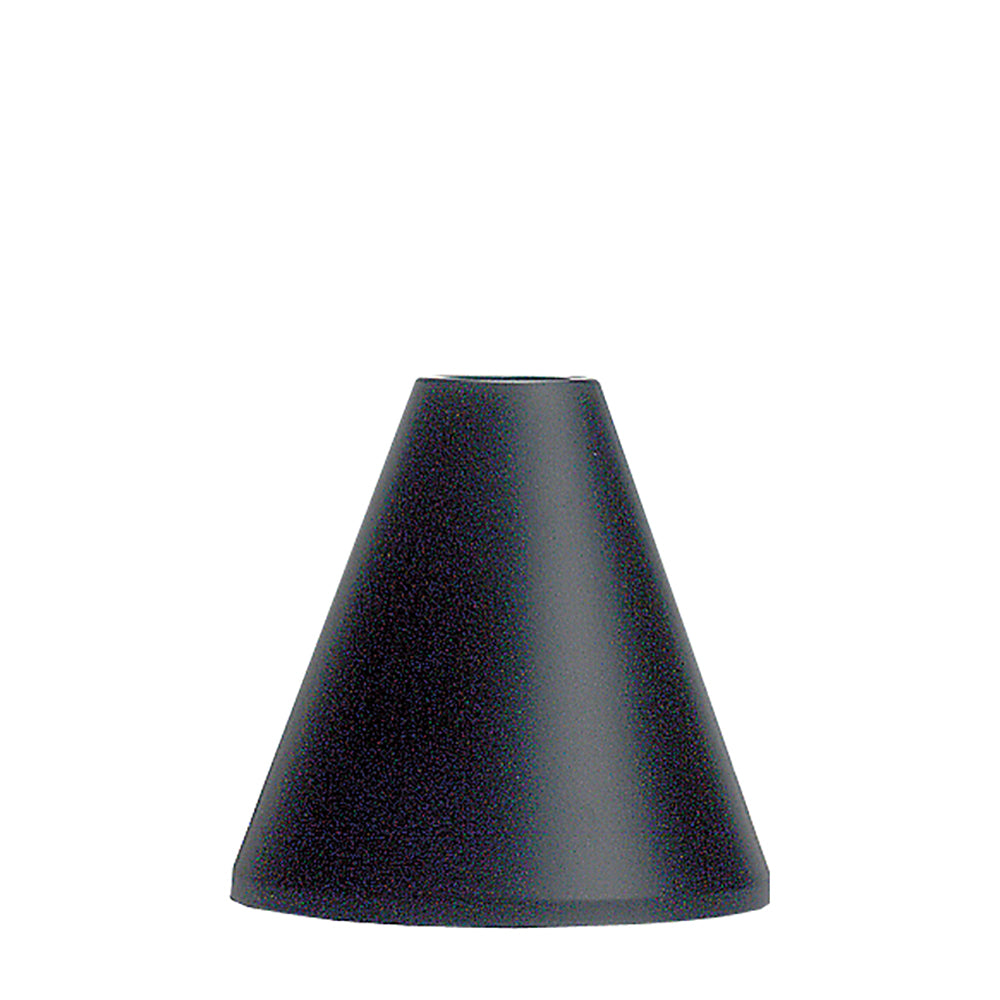 Buy Lamp Shades Australia Tapered Lamp Shade Black Metal - MST-BL