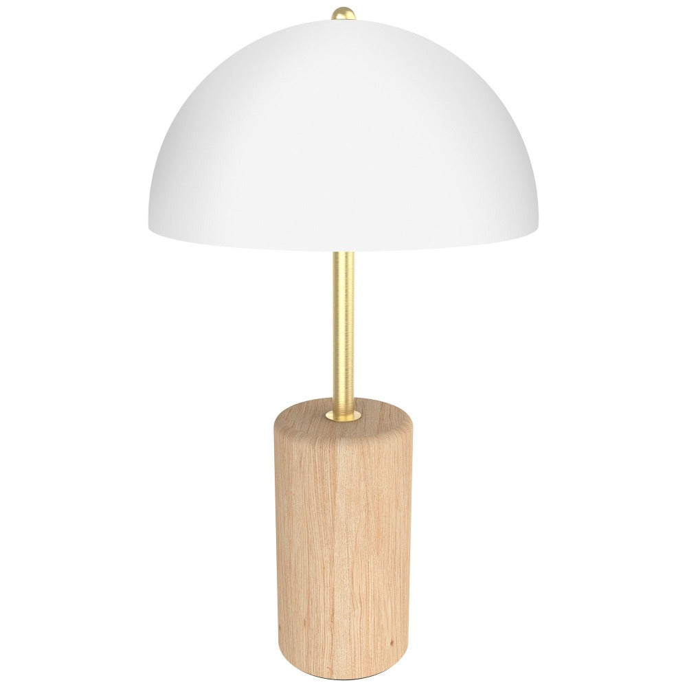 Buy Table Lamps Australia Blaire Table Lamp Natural / White Shade - MTBL049WHT