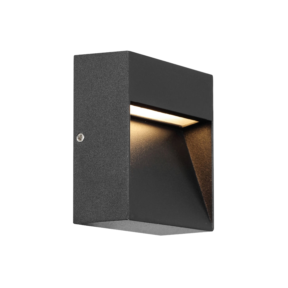 Musan LED Square Wall Light 24V 3W 3000K Black - MUSAN SQ.24-BK