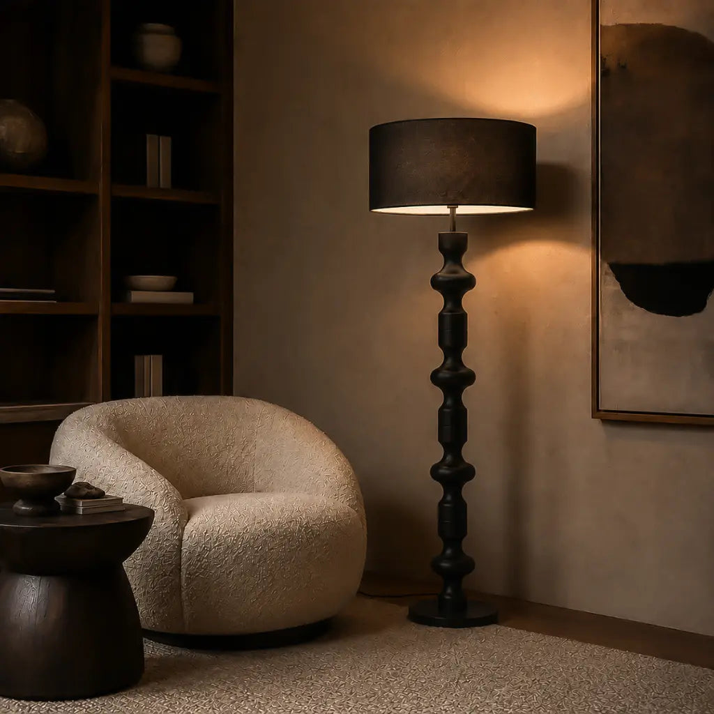Muse Floor Lamp Black - MUSE FL-BK