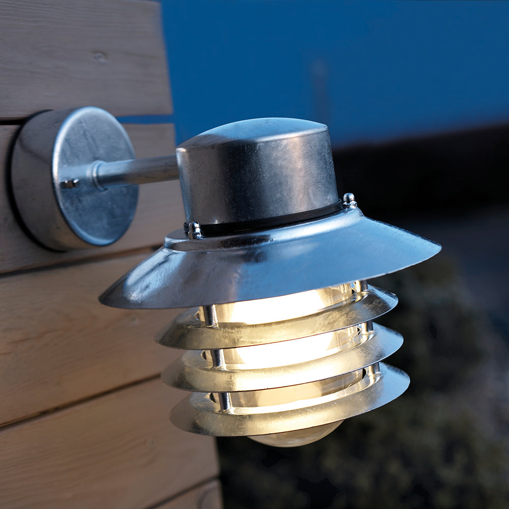 Vejers Exterior Wall Light Galvanized - 74461031