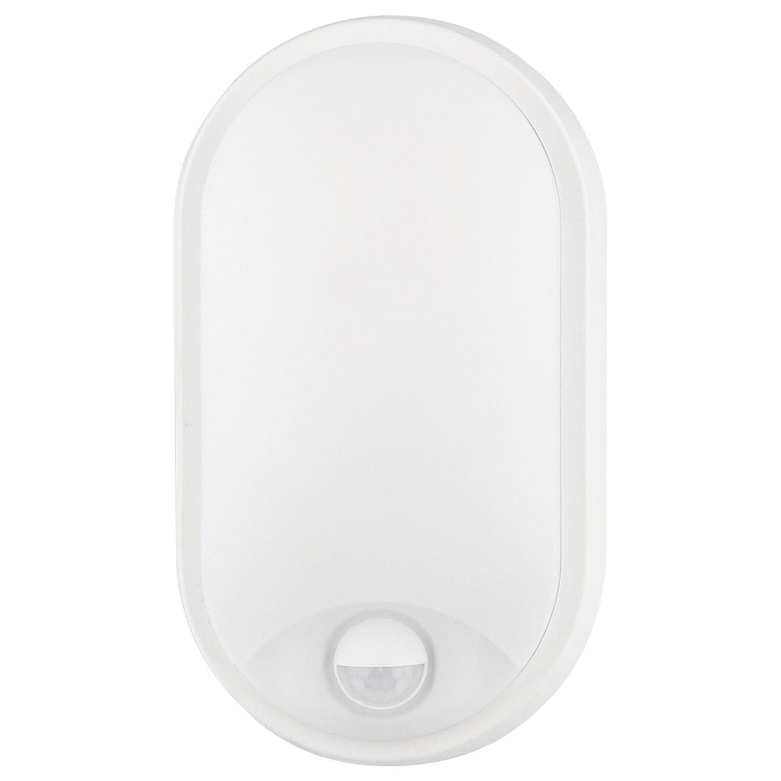 Fletcher II Oval LED Bunker Light With Sensor 10W Tri Colour Matte Black & Matte White - MX1210O-CCT-SEN