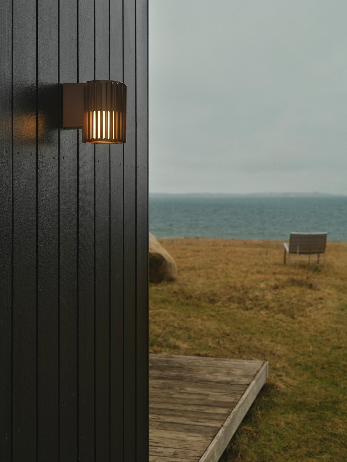 Aludra Aluminium Wall Light Seaside Metallic Brown - 2118011261