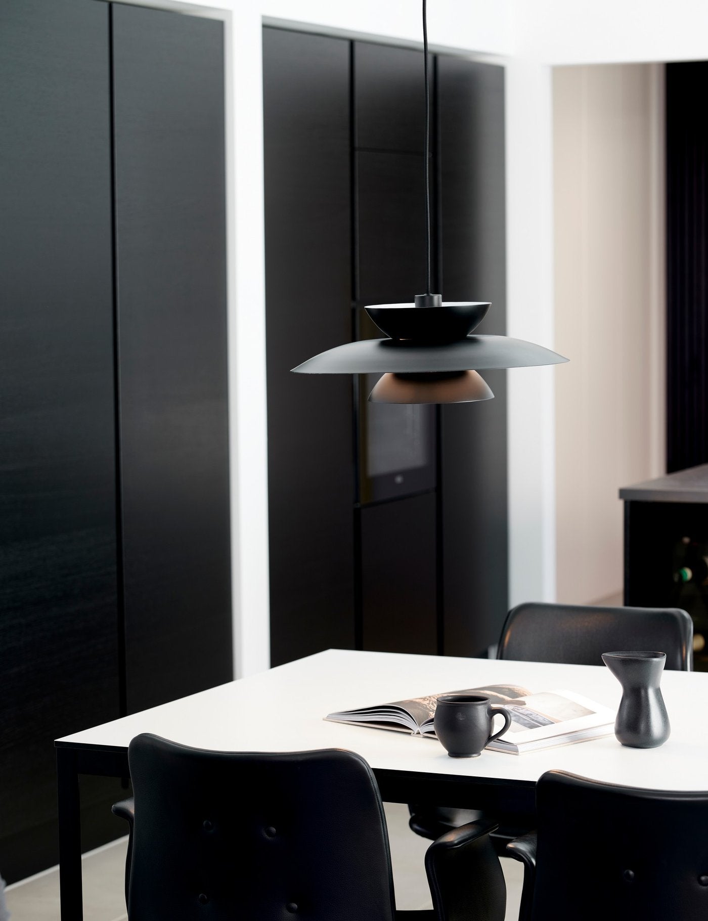 Carmen Metal Pendant Light Black - 2213603003