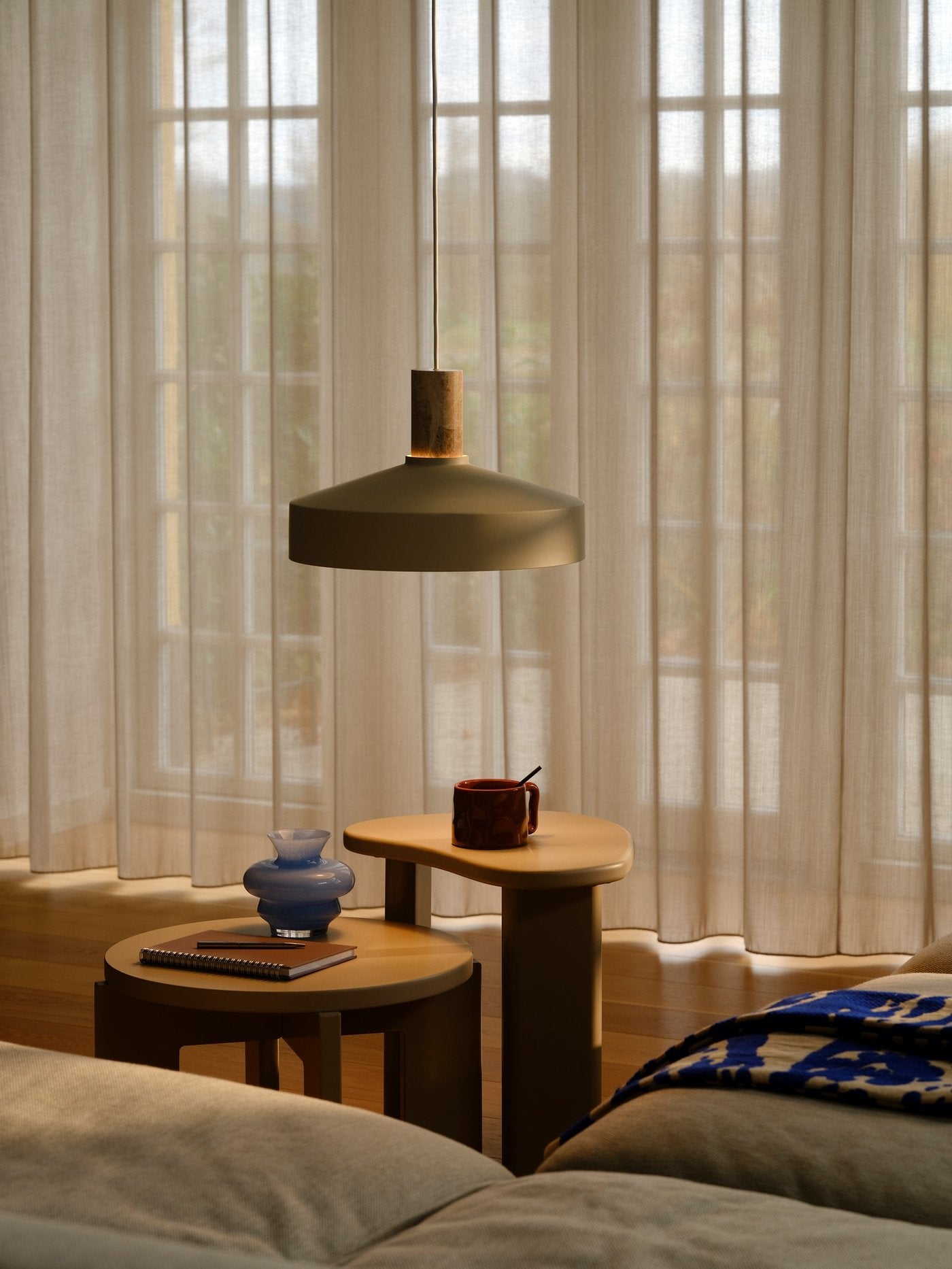 Elvas Pendant Light Beige - 2512013009