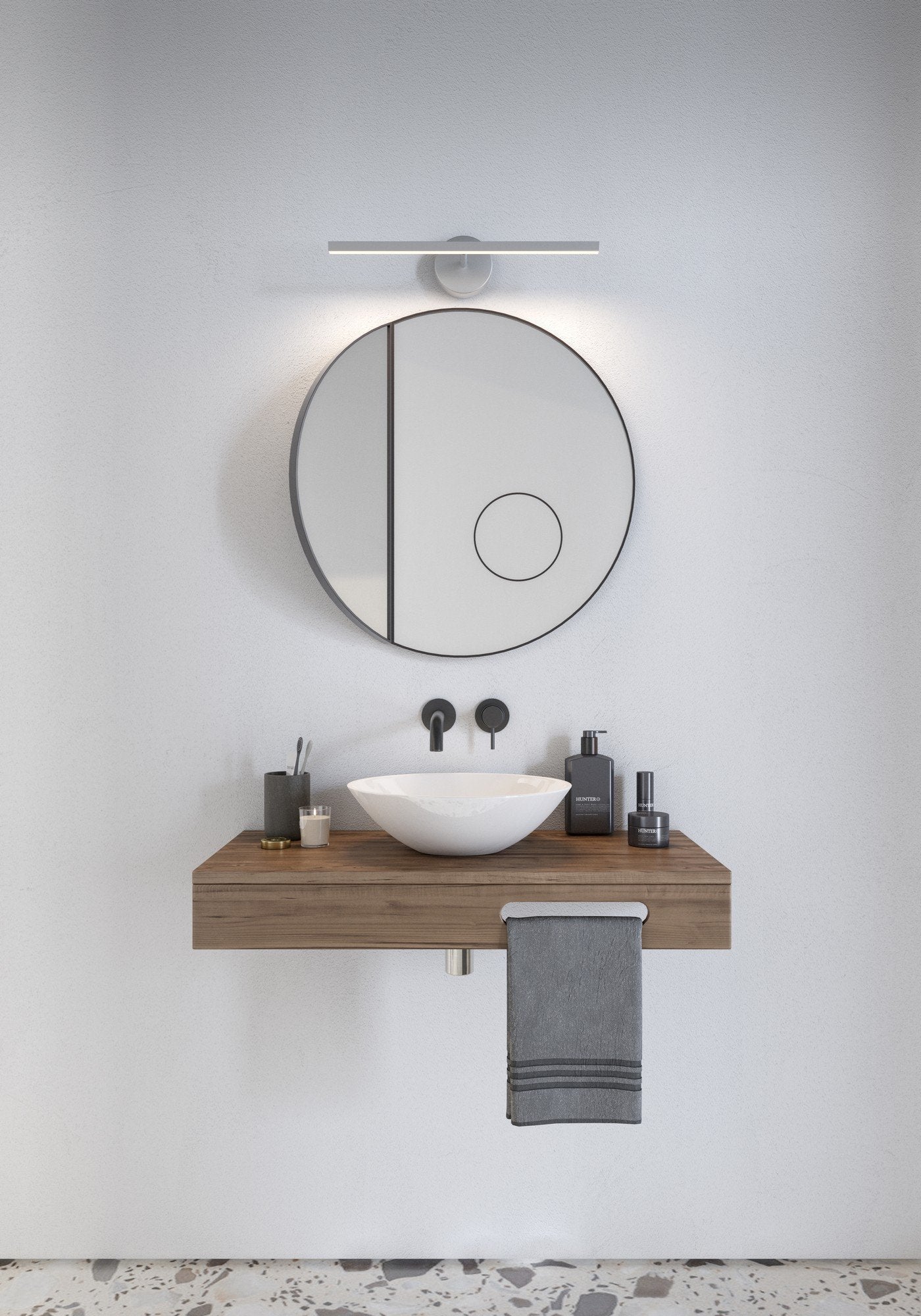 Ip Vanity Light 7.2W 3000K White - 2410421001