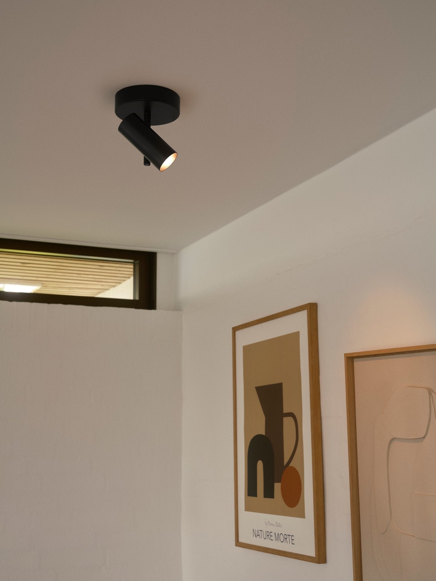 Jerome Metal Semi Flush Mount Light Black - 2510056003