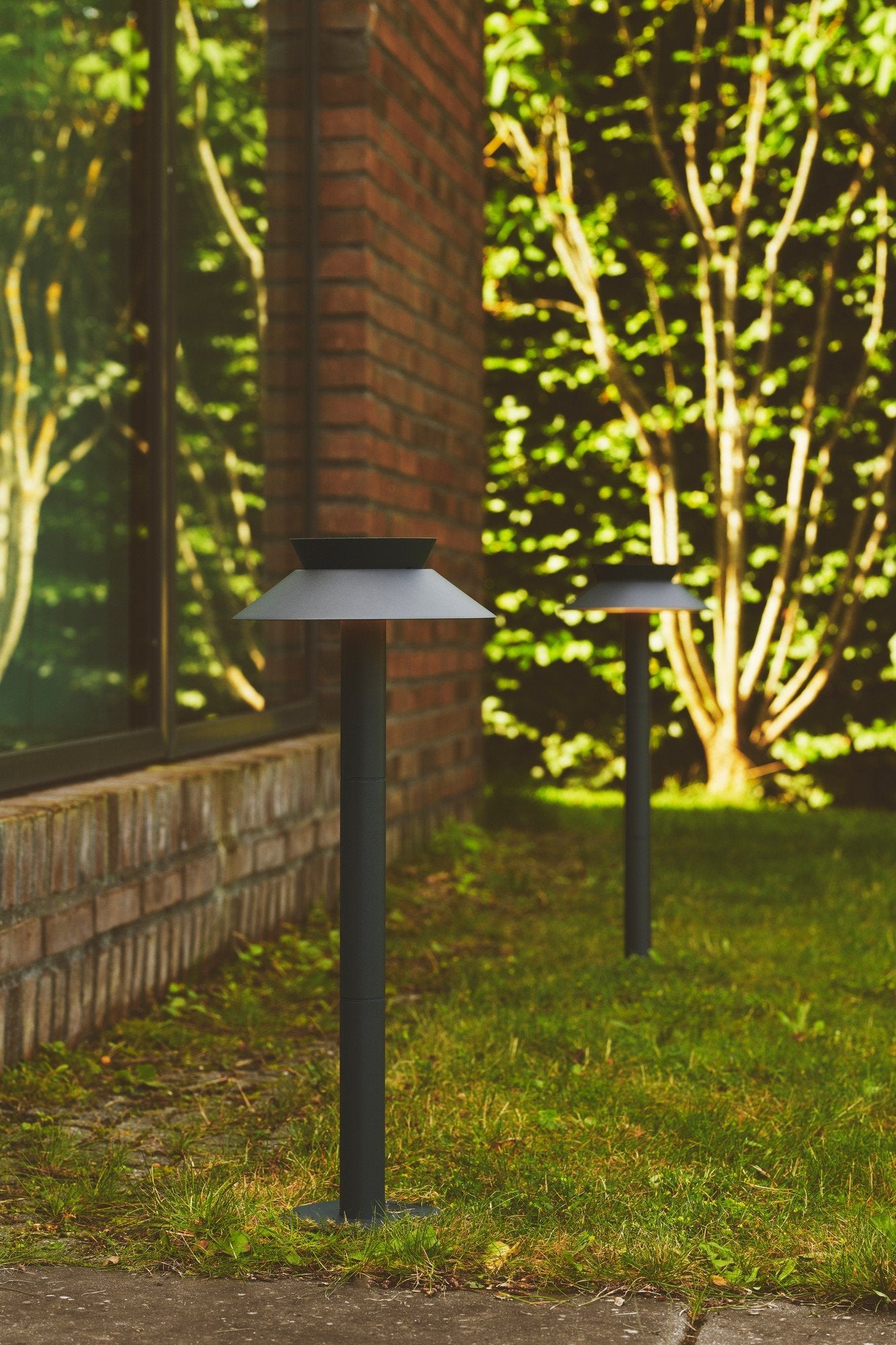 Justina LED Garden Solar Light 5W 3000K Anthracite - 2418098050