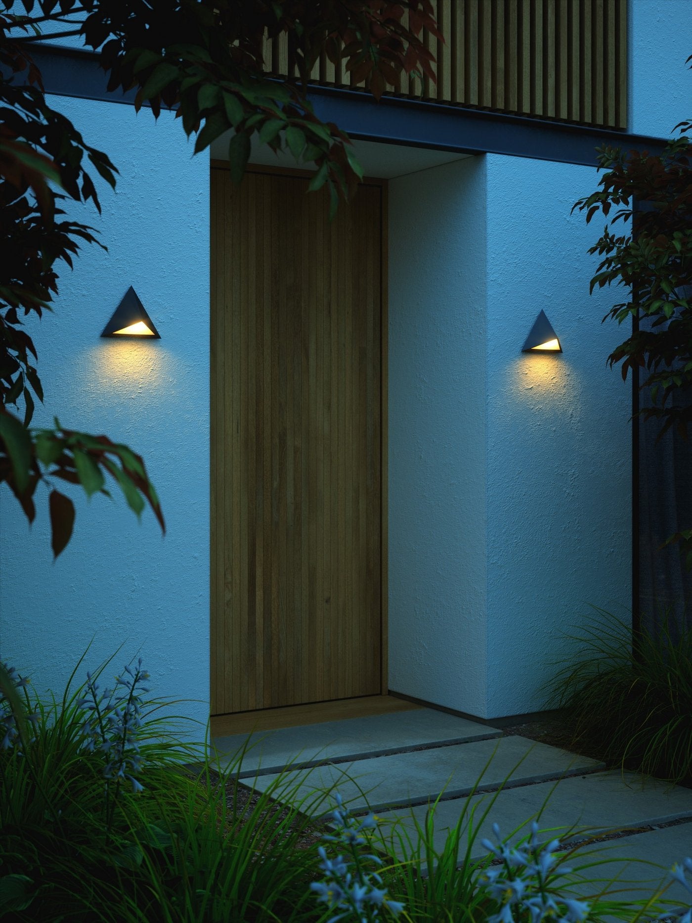Konit Plastic Exterior Wall Light Black - 2320651003