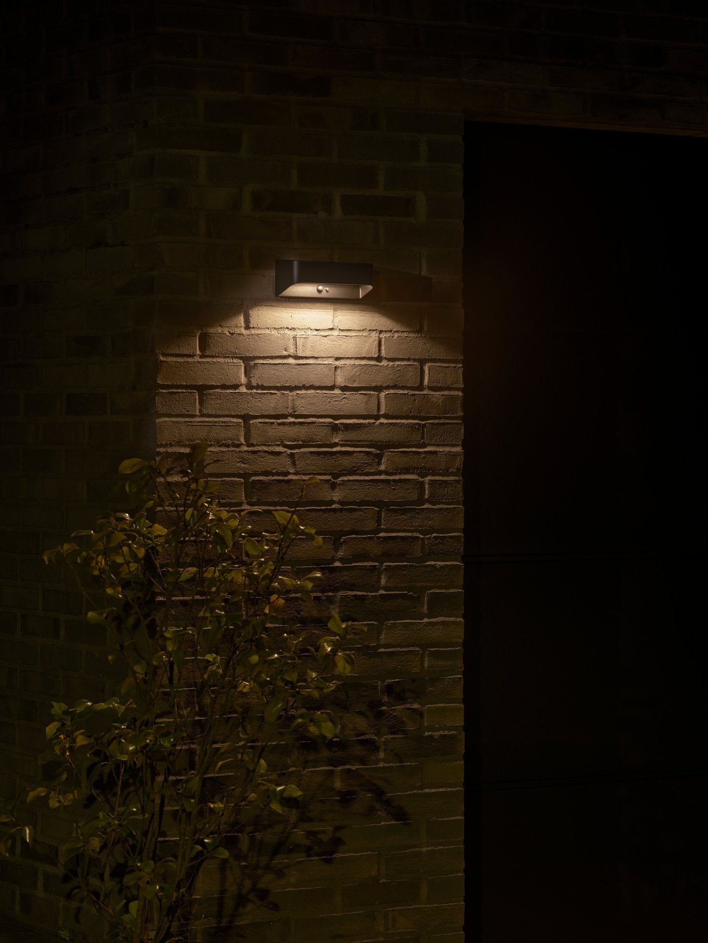 Marcellio LED Solar Wall Light 5W 3000K Black - 2618001003
