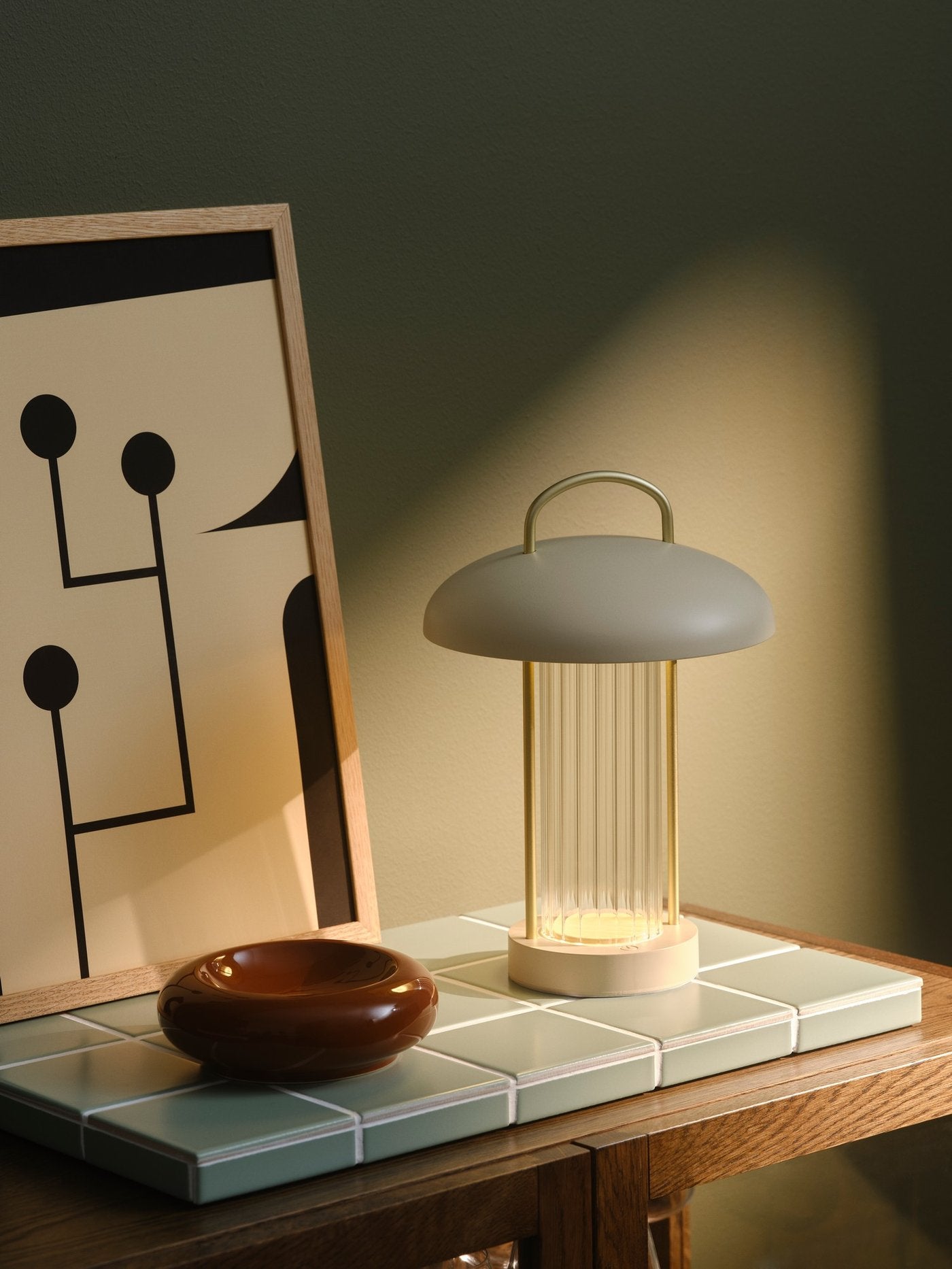 Mirano portable Table lamp 3W 3000K Beige - 2512505009
