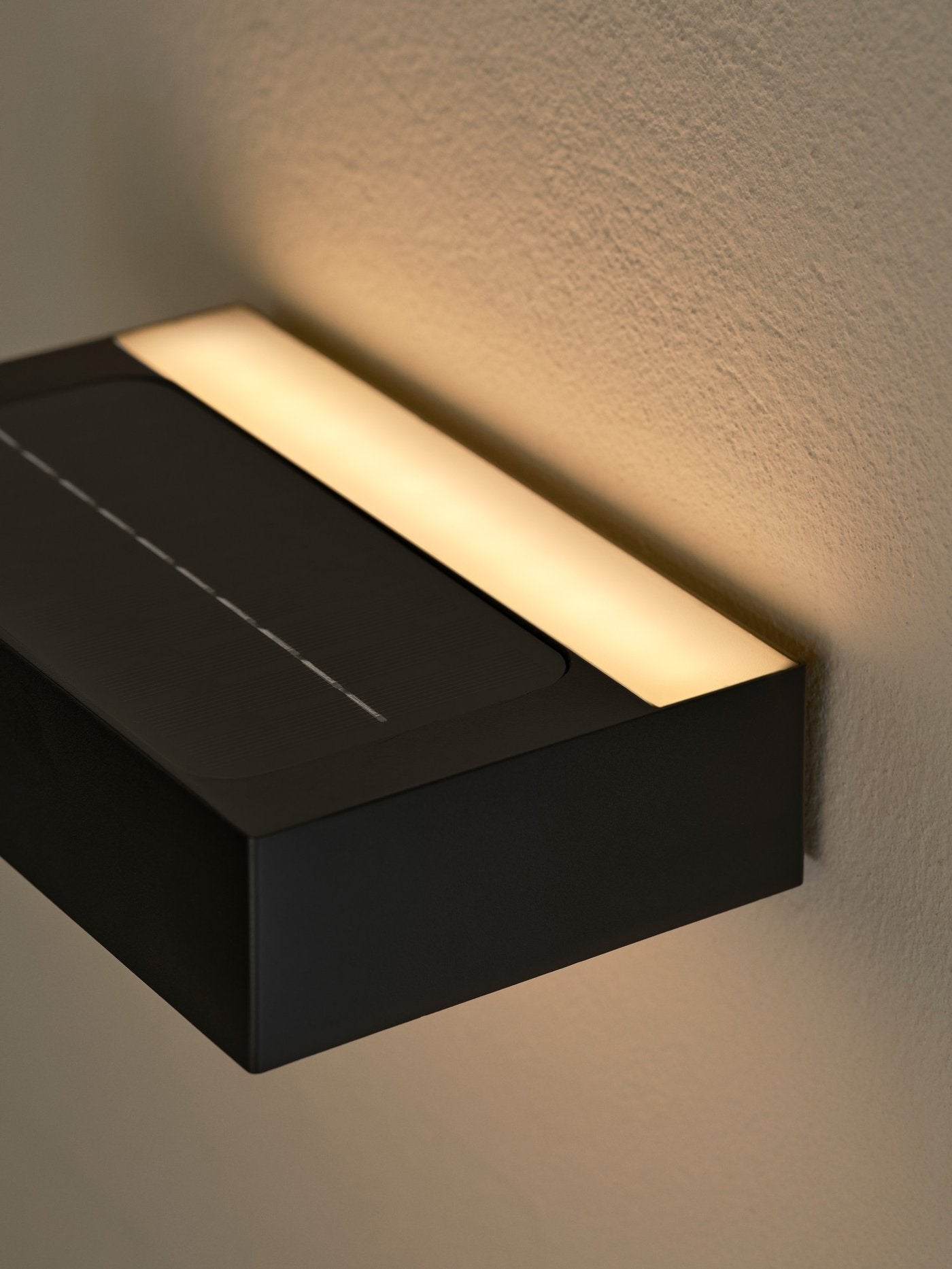 Monay Square Solar Wall light 5W 3000K Black - 2518341003