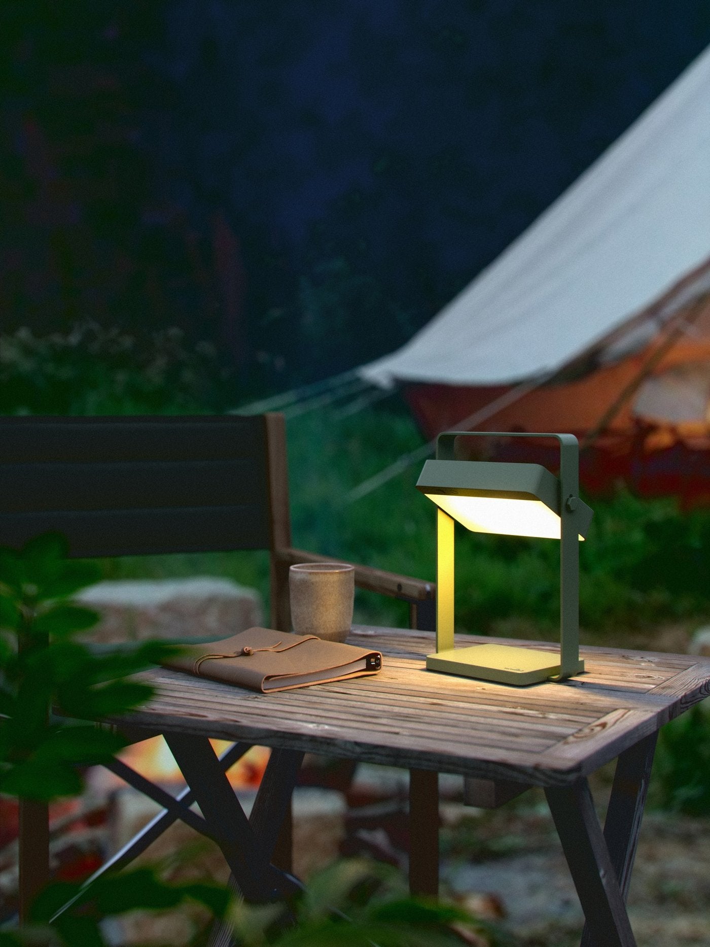 Saulio Solar Battery Light 3.5W 3000K Olive Green - 2418035023