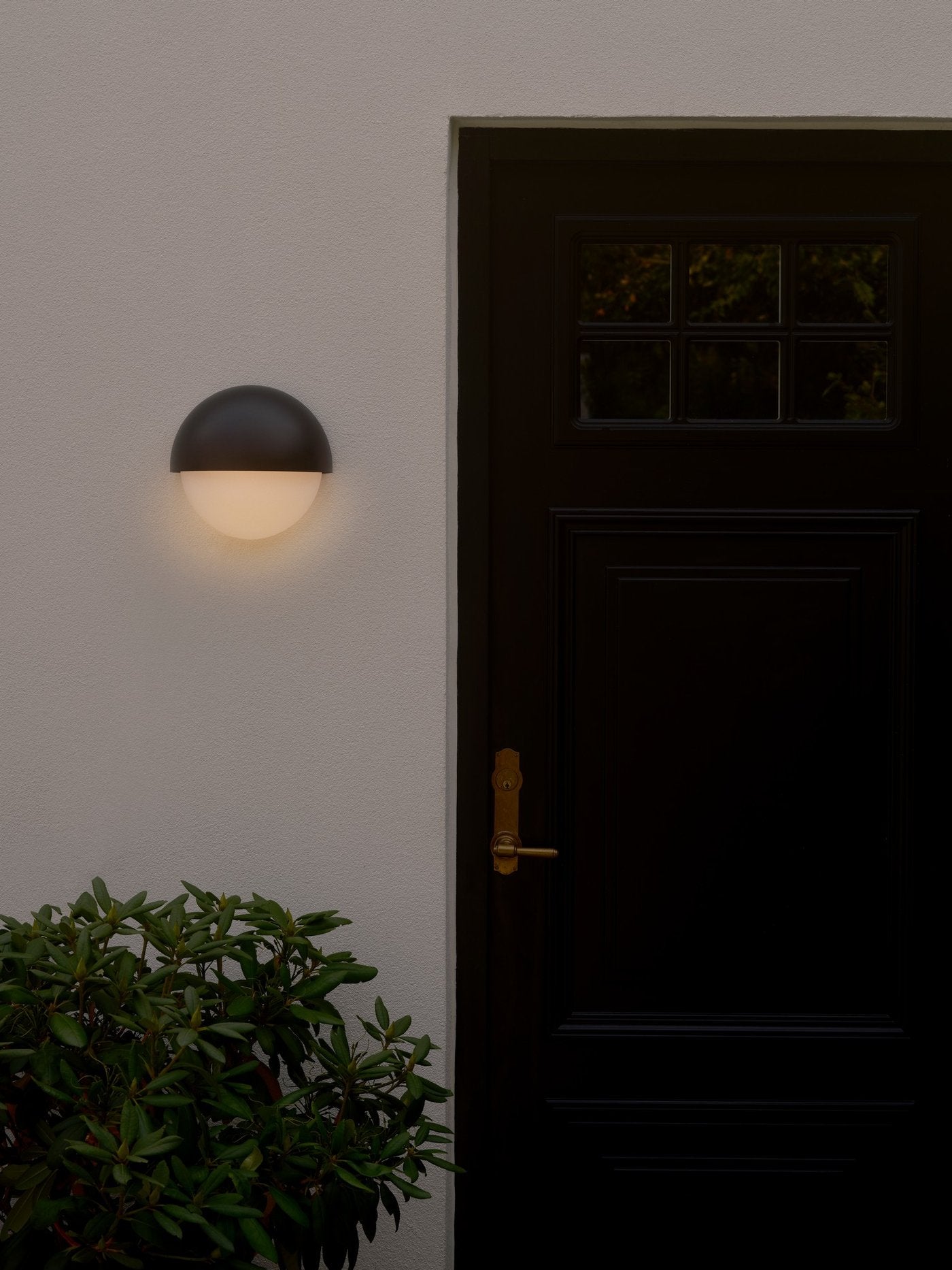 Scorpius Maxi Round Exterior Wall Light Black - 2518421003