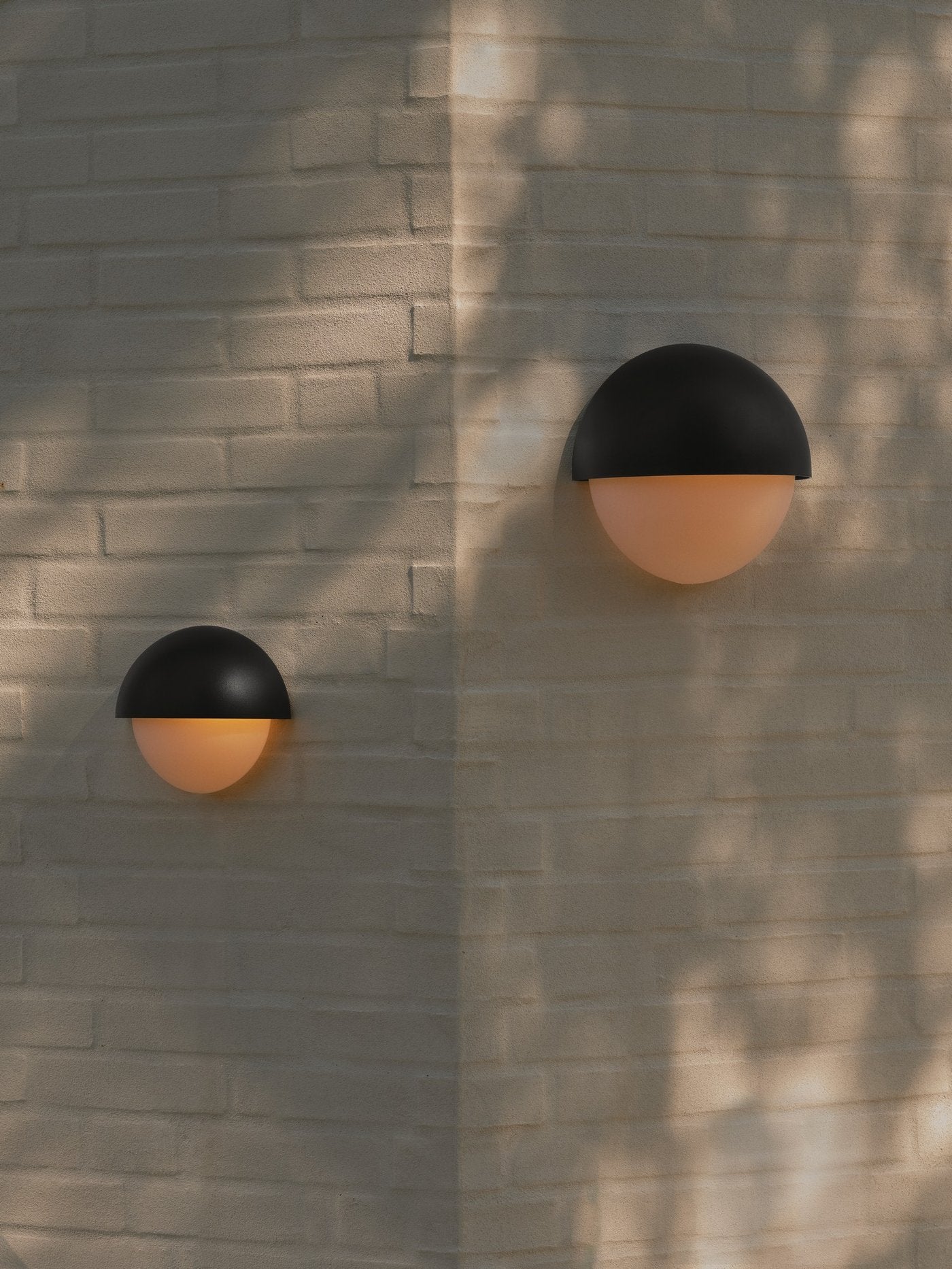 Scorpius Maxi Round Exterior Wall Light Black - 2518421003