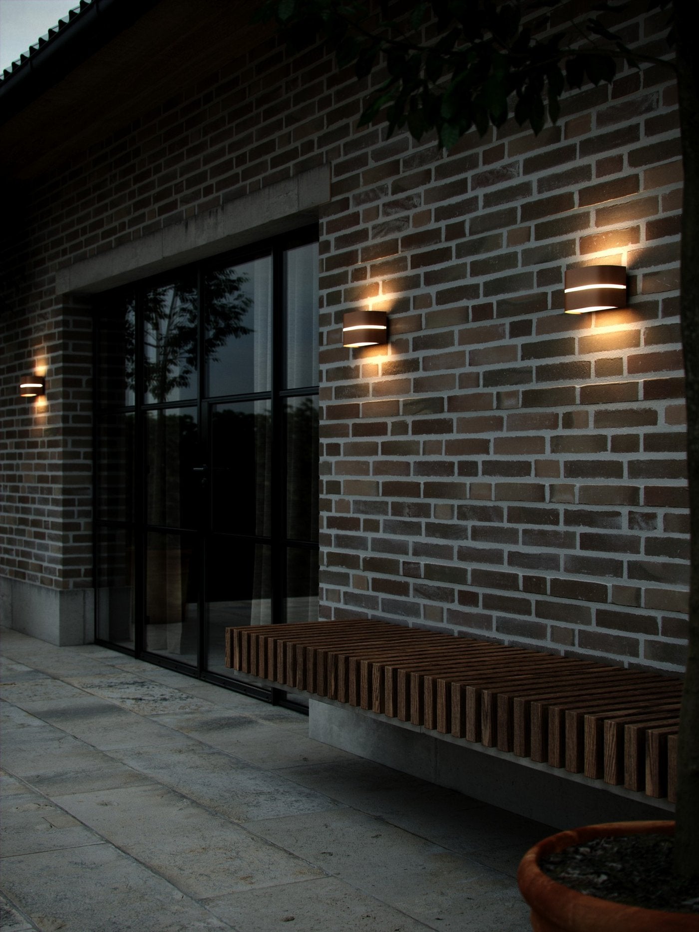 Sibelis Wall Light Brown Metallic - 2418311061
