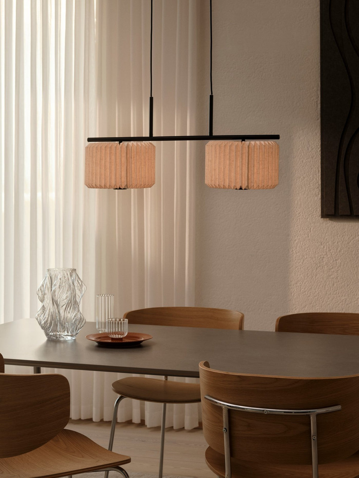Vivienne Dual Pendant Light Black - 2612243003