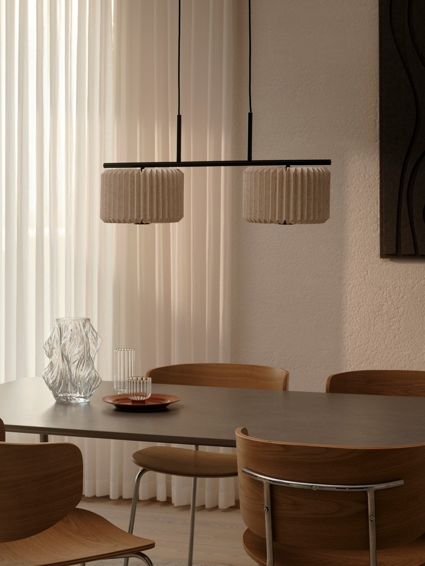 Vivienne Dual Pendant Light Black - 2612243003