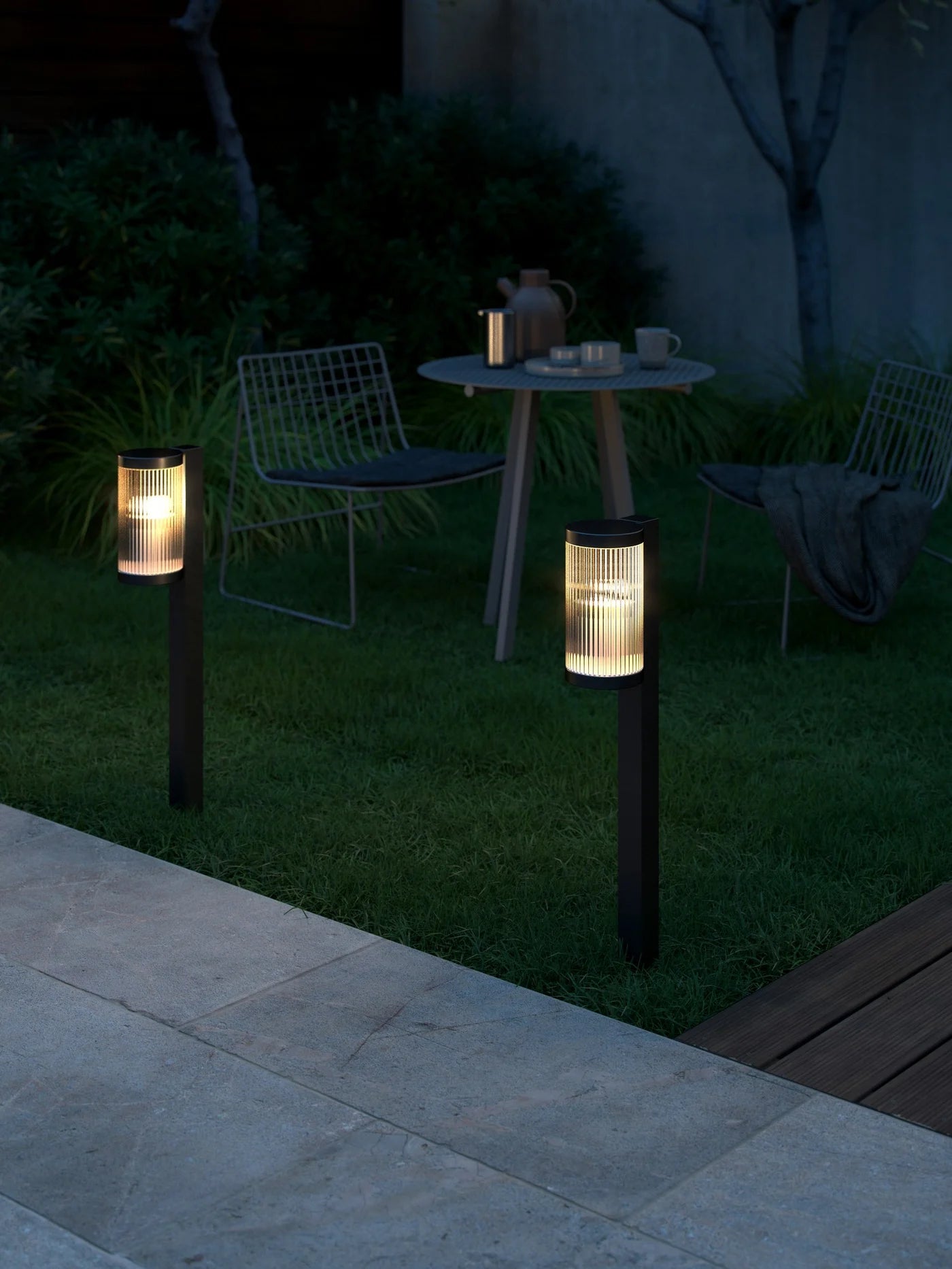 Coupar Garden light Black - 2218088003
