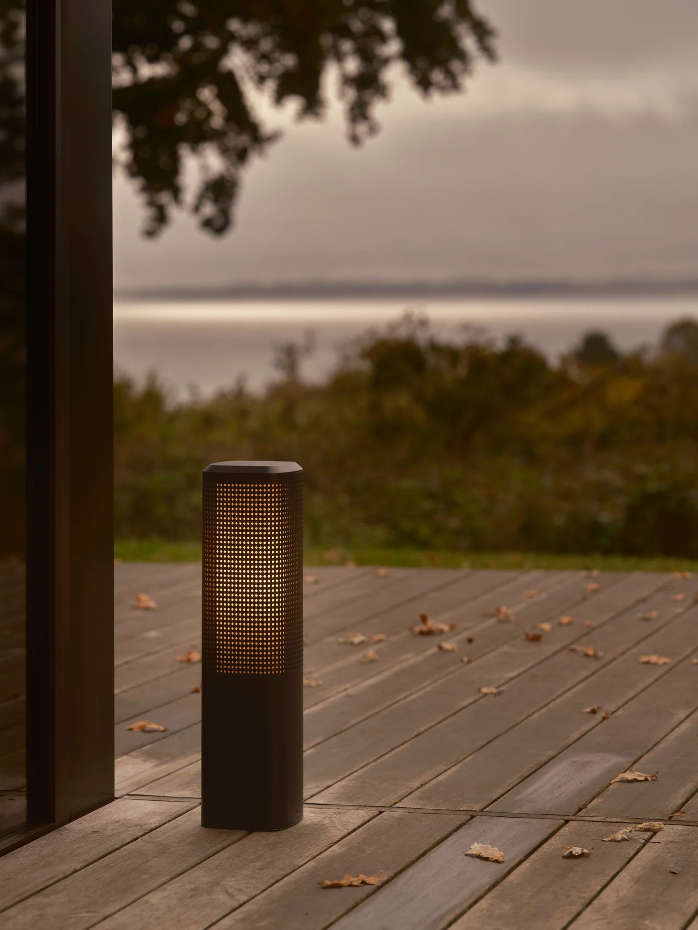Sidara 450mm Bollard Light Seaside Black - 2618448203