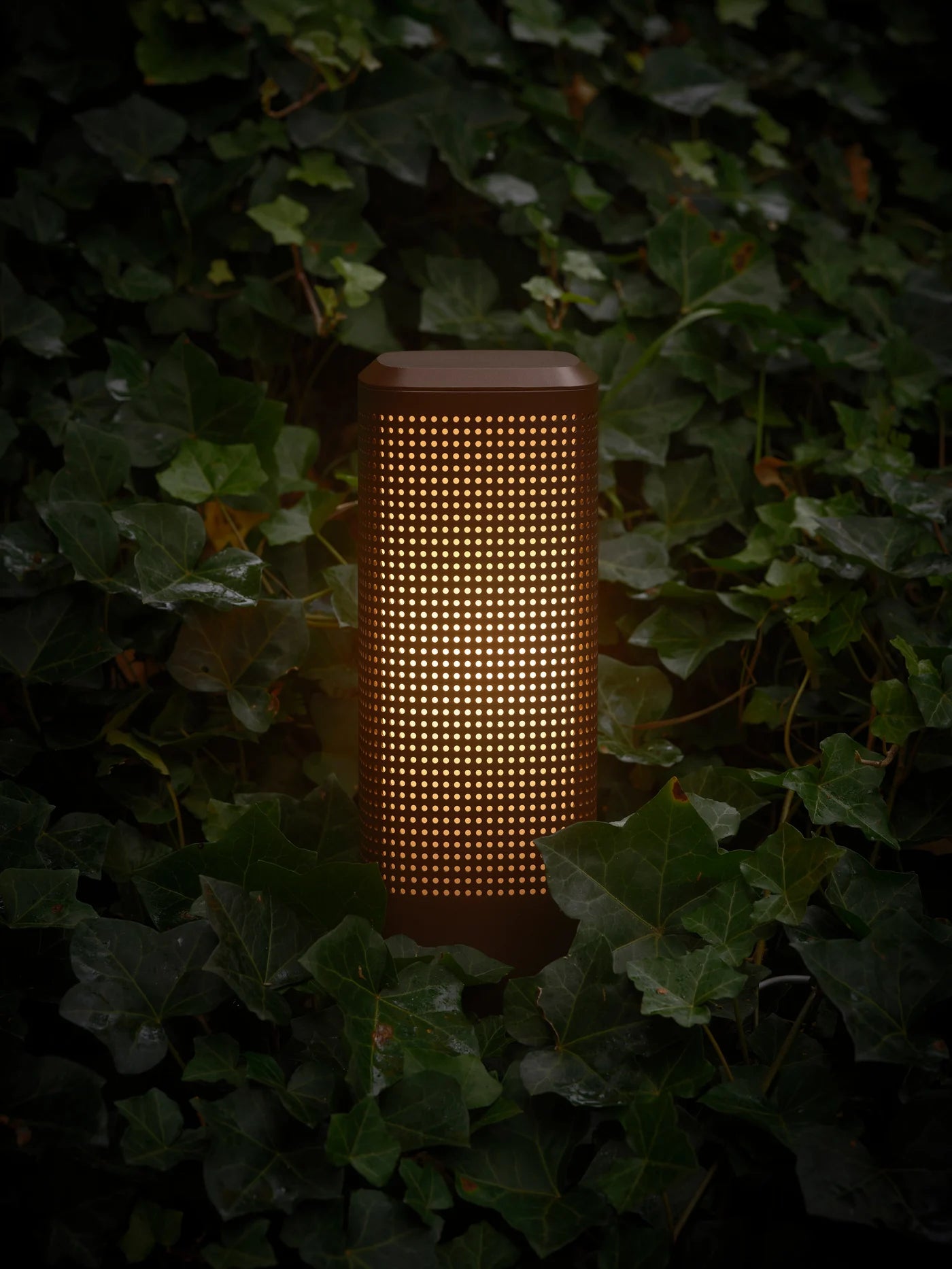 Sidara 450mm Bollard Light Seaside Brown Metallic - 2618448218