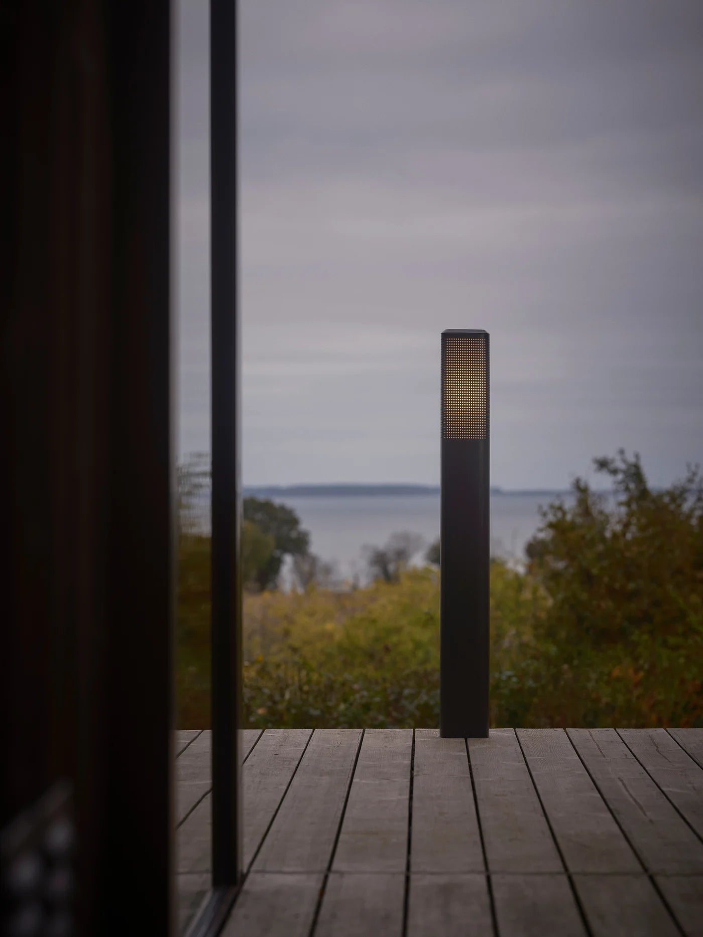 Sidara 950mm Bollard Light Seaside Black - 2618468203