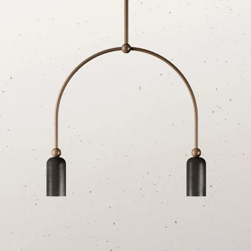 Madame 2 Light Pendant Light Morocco & Grafene - IL.288.03.ME