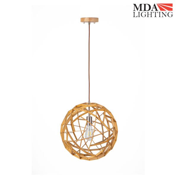 Malmo Large Pendant Light Natural - MDAMAL1LNAT