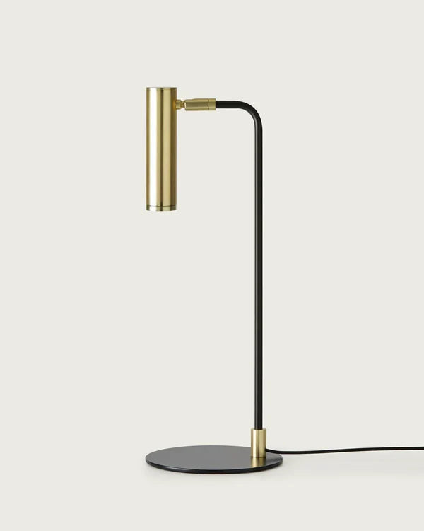 Maru LED Table Lamp 3W 3150K Black & Brass - ARO.S1194/ORO