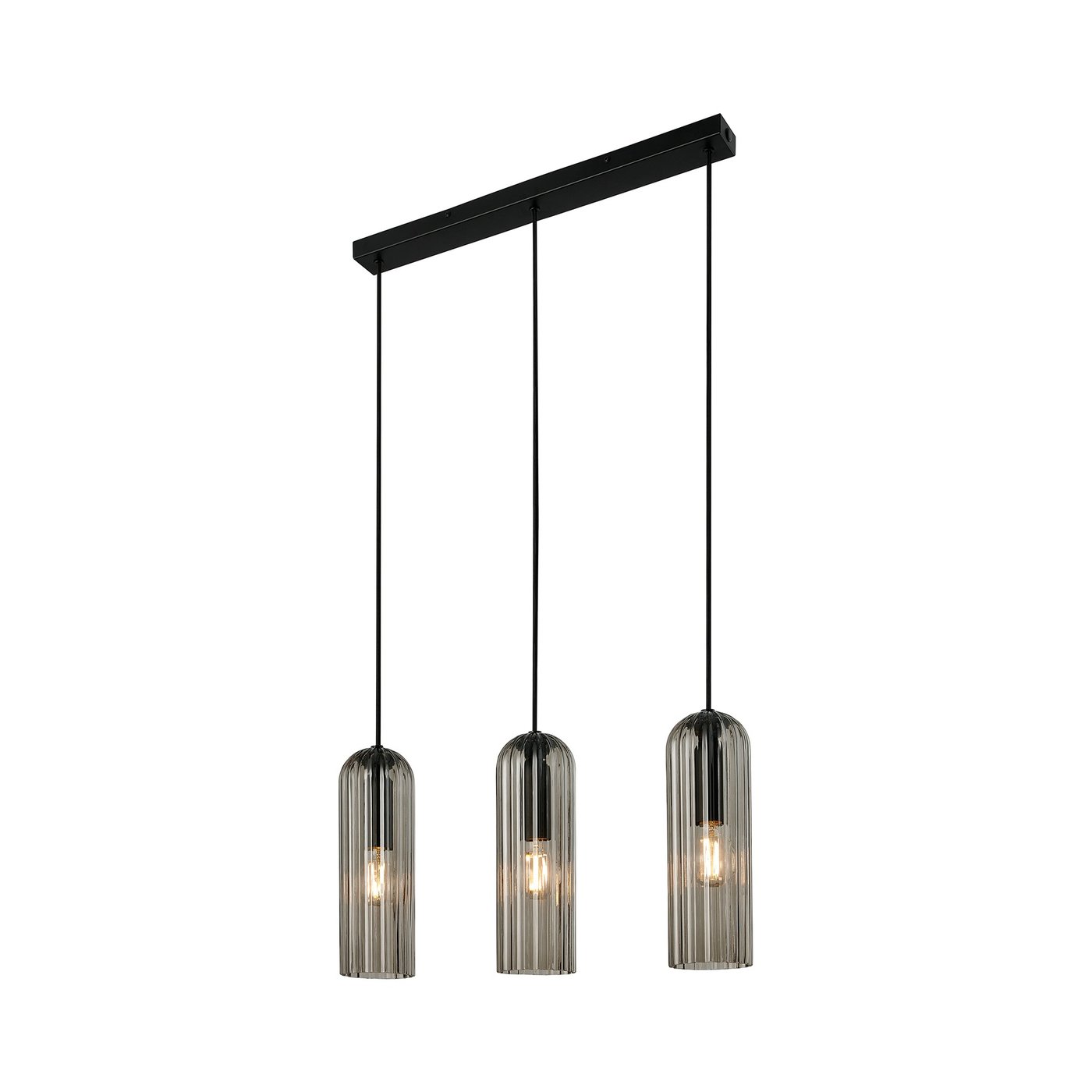 Miella 3 Rail Light Pendant Smoked - 2412533047