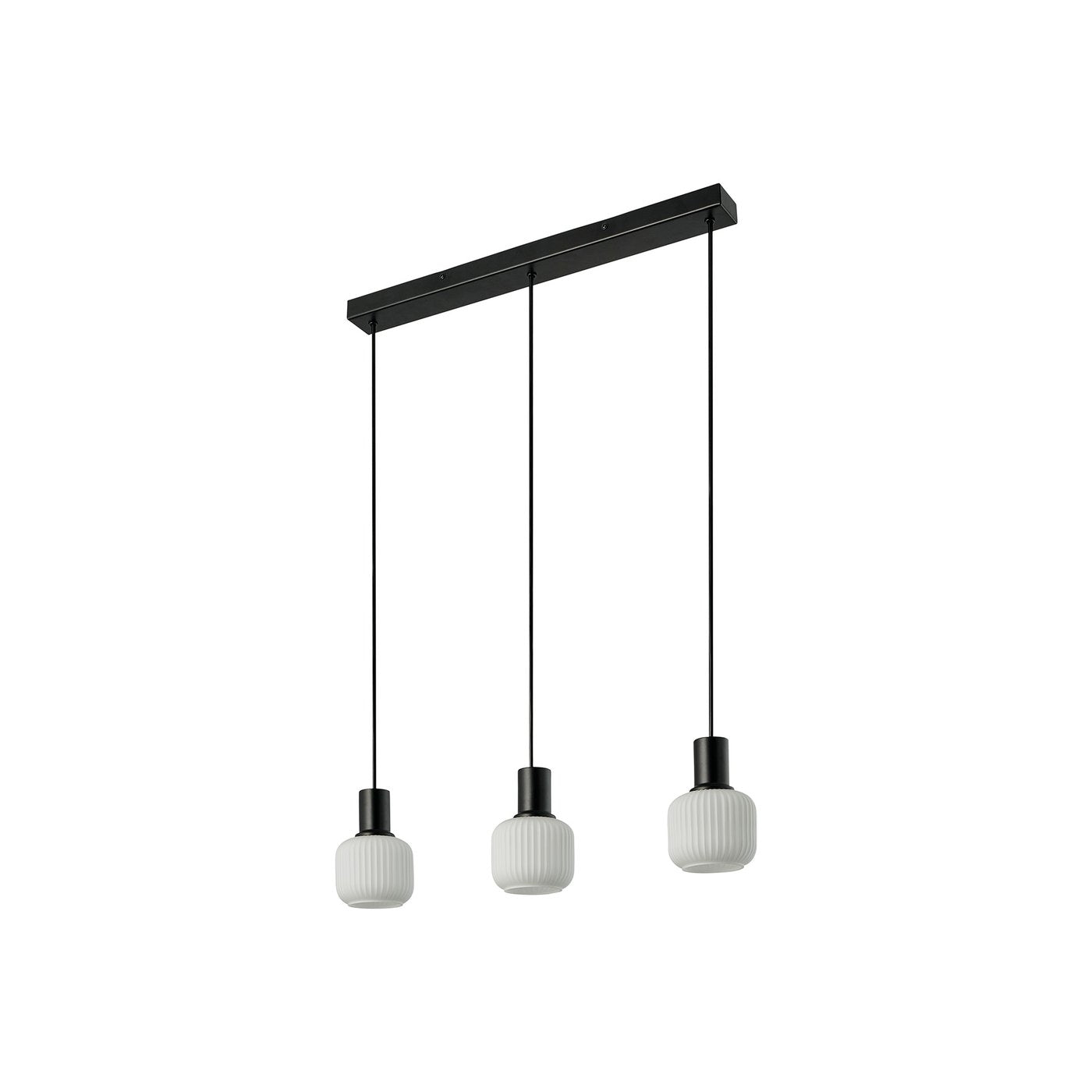 Milford Mini 3 Rail Light Pendant Black - 2412623003