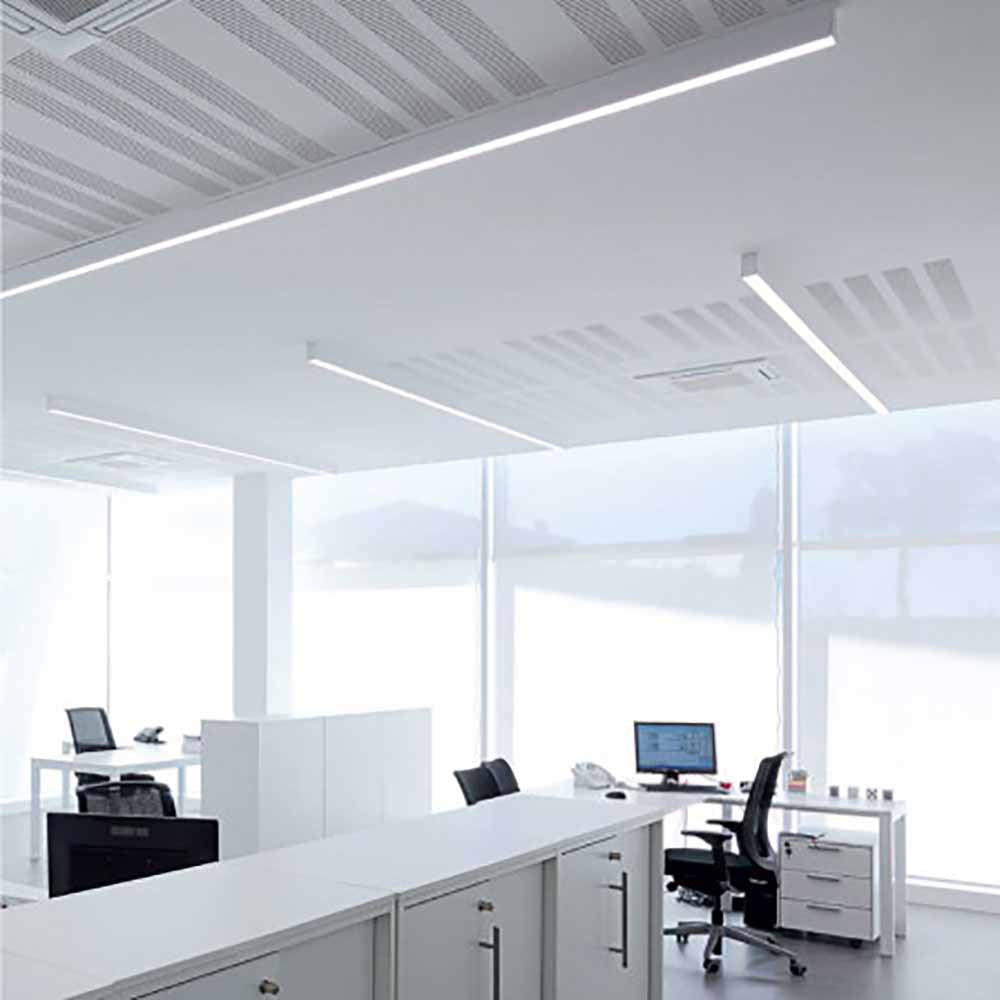 LED Linear Light White Aluminium 4000K - NLM103503-WH