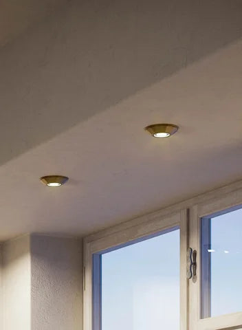 Mini Frame2 Flush Mount Light Antique Brass - IL.208.19.OO