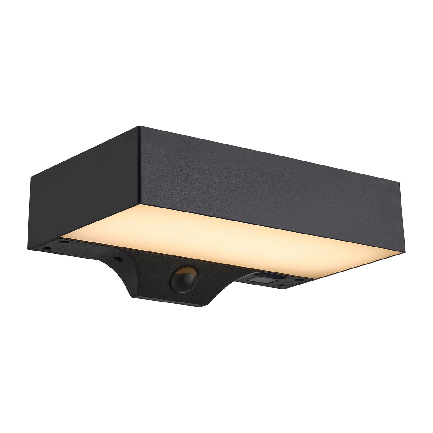 Monay Square Solar Wall light 5W 3000K Black - 2518341003