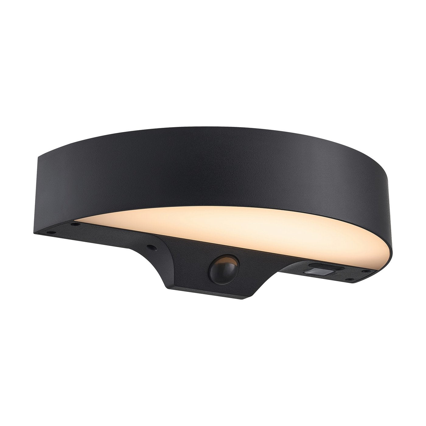 Monay Round Solar Wall light 5W 3000K Black - 2518351003