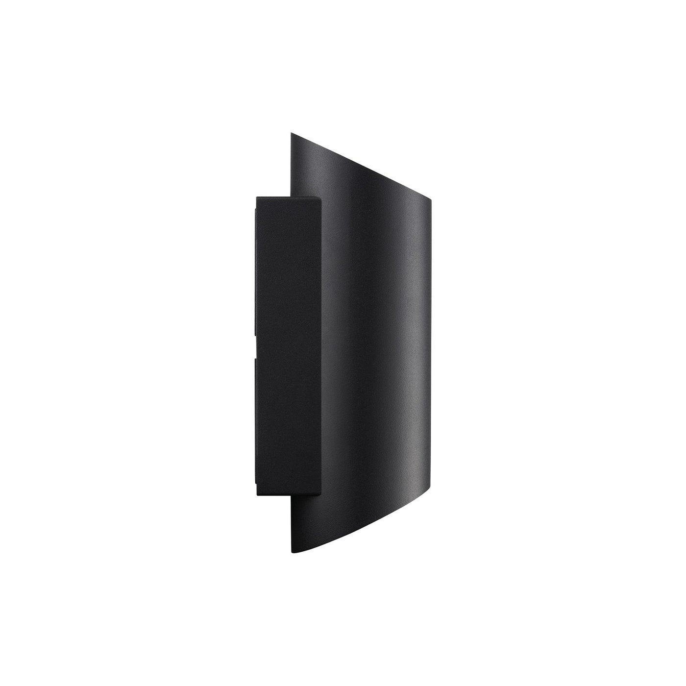 Nico Round Up & Down Wall Light Black - 2618191003