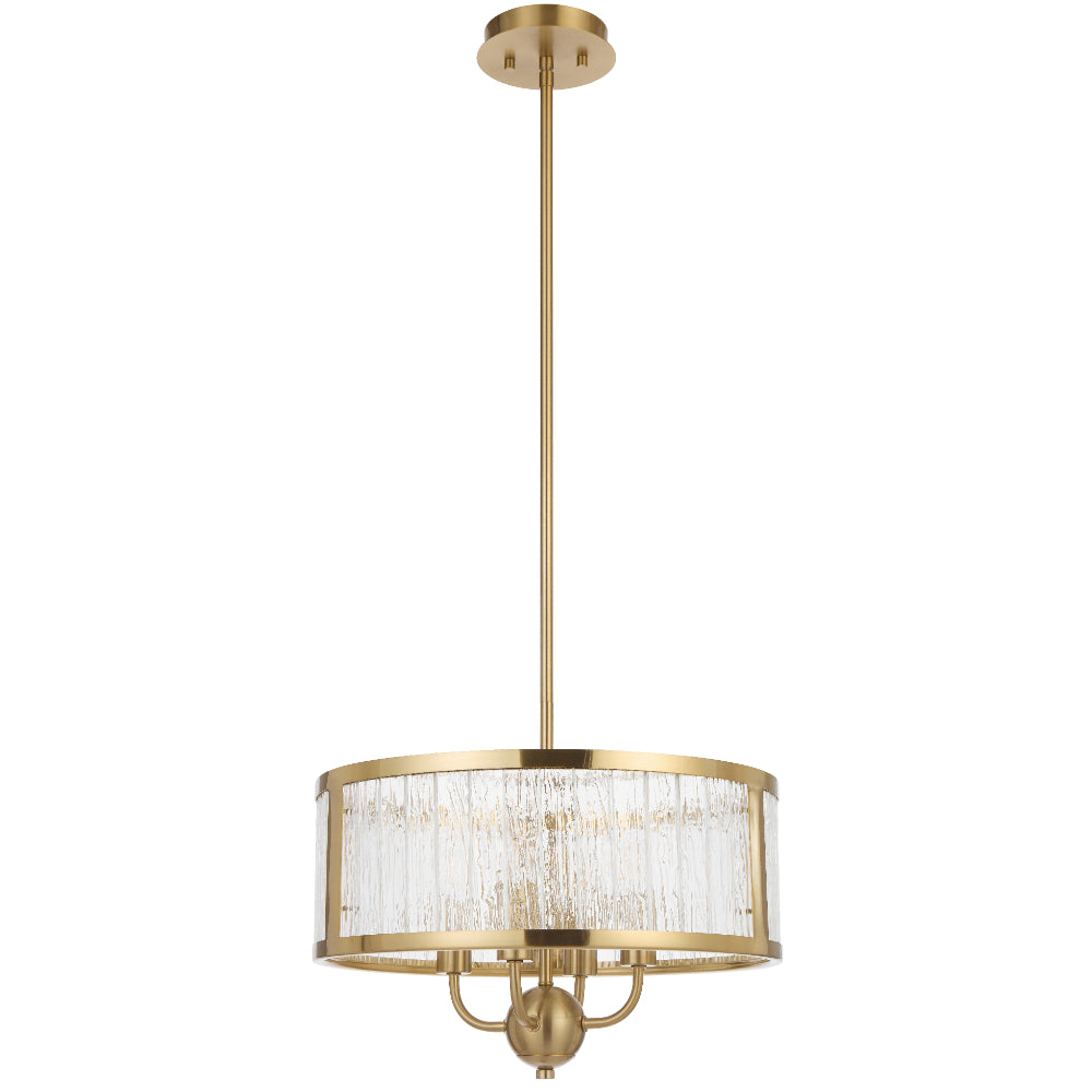 Norel 4 Light Pendant Antique Gold - NOREL PE4-AG