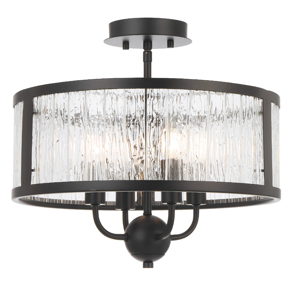 Norel 4 Light Pendant Black - NOREL PE4-BK