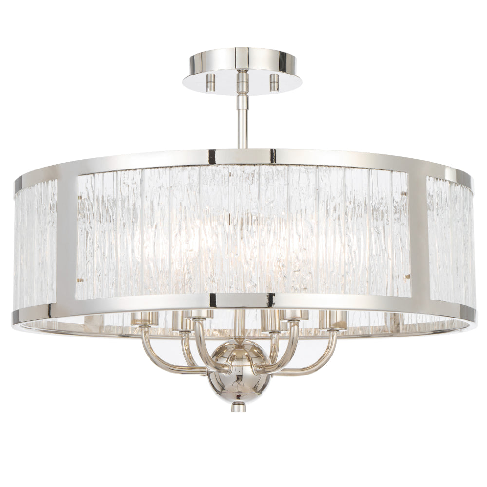 Norel 6 Light Pendant Nickel - NOREL PE6-NK
