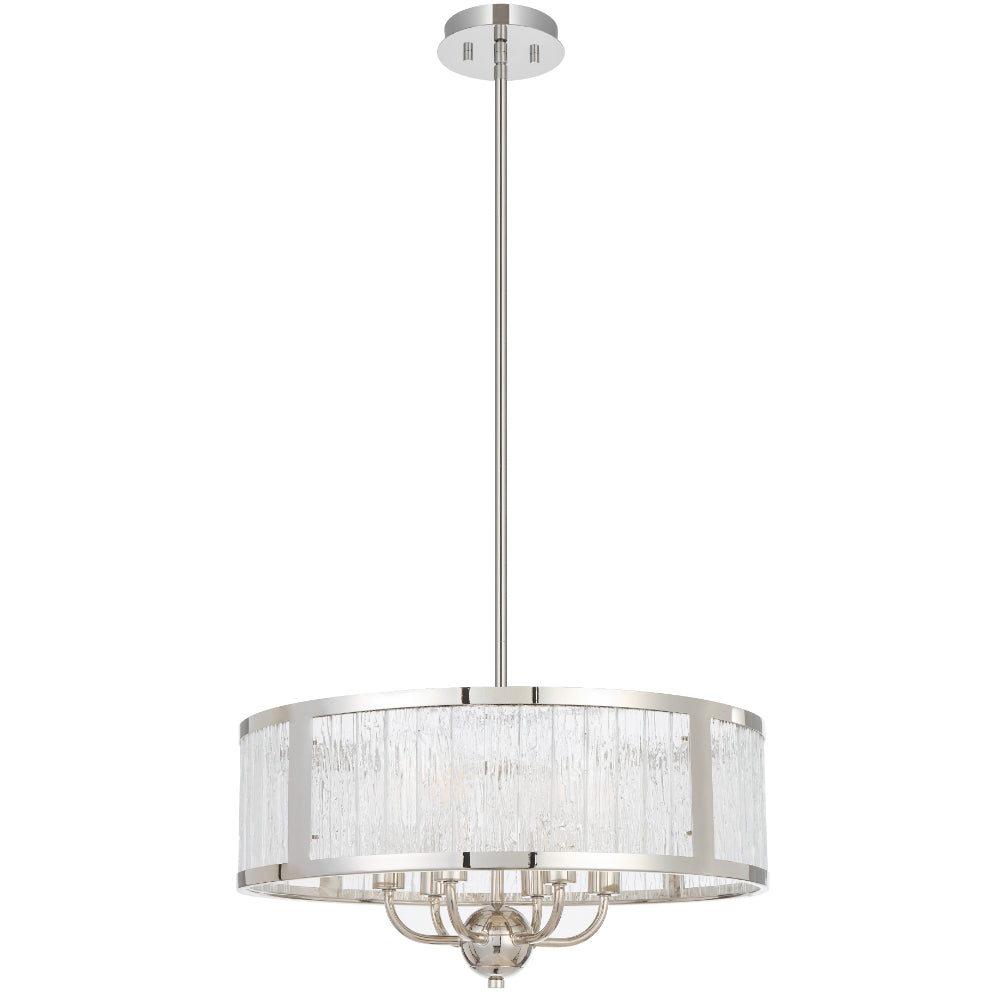 Norel 6 Light Pendant Nickel - NOREL PE6-NK