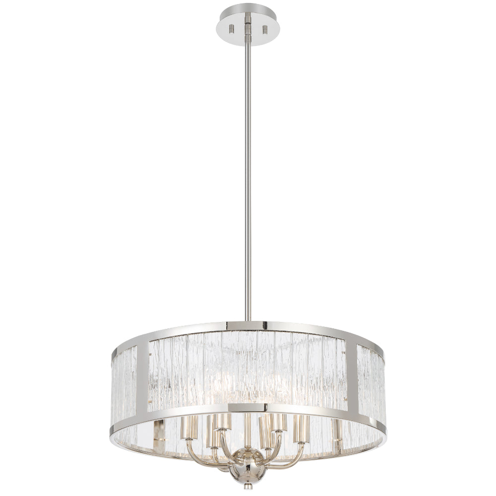 Norel 6 Light Pendant Nickel - NOREL PE6-NK