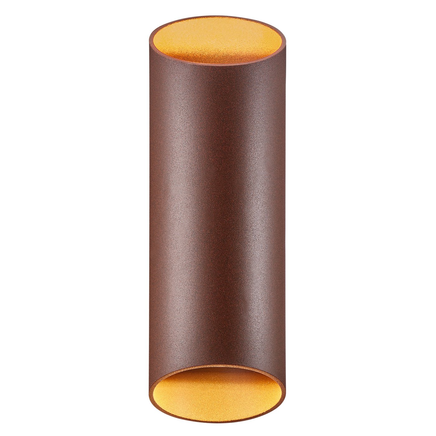 Nico Round Up & Down Aluminium Wall Light Rusty - 2218231009