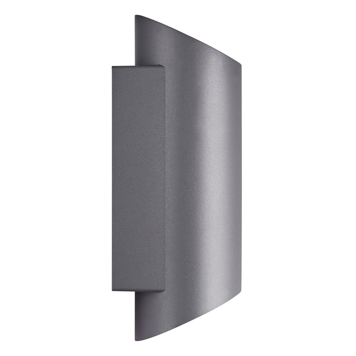 Nico Round Up & Down Aluminium Wall Light Anthracite - 2218231050