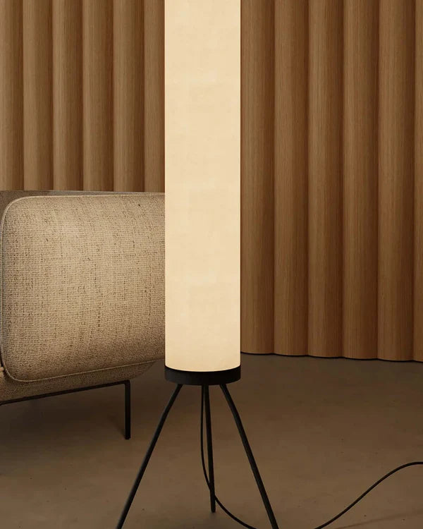 Nooi Floor Lamp 14W 3000K Cream & Black - ARO.P1276